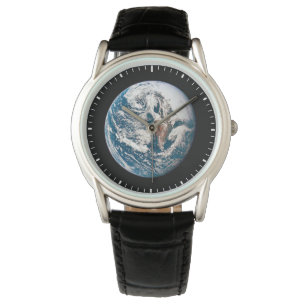 Reloj De Pulsera Una Tierra Tomada De La nave Apolo 10.