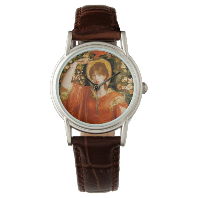 Reloj De Pulsera Una visión de Fiametta (Mujer Red-Haired) (Rosetti (Anverso)