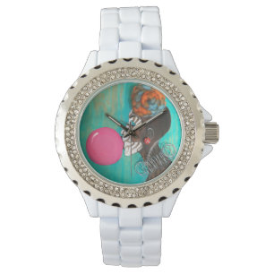 Reloj De Pulsera Unapologetically YO diamante de imitación del