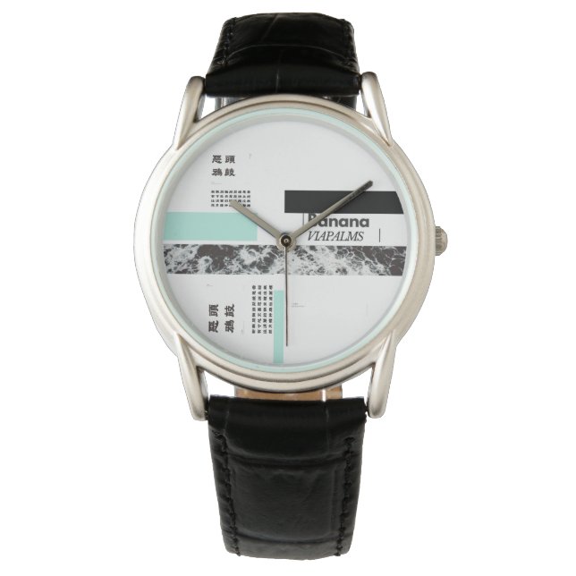 Reloj De Pulsera Uni-Sex All Purpose Wripose Watch Banana| Via Palm (Anverso)