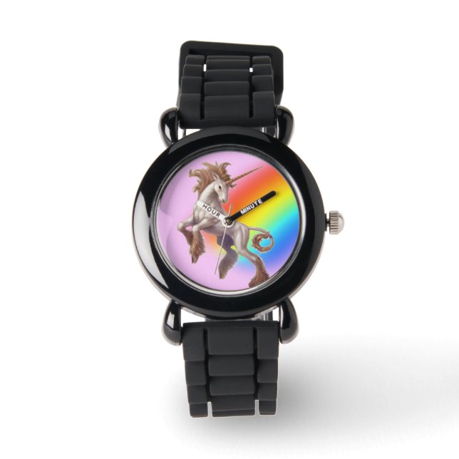 Reloj De Pulsera unicorn purpurina watch (Anverso)