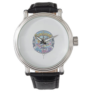 Reloj De Pulsera Unicorn Sunshine After Sparkles POD Listo Mercado
