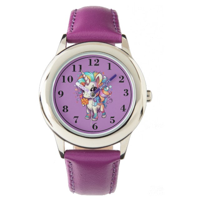 Reloj De Pulsera Unicornio (Anverso)