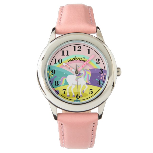 Reloj De Pulsera Unicornio (Anverso)