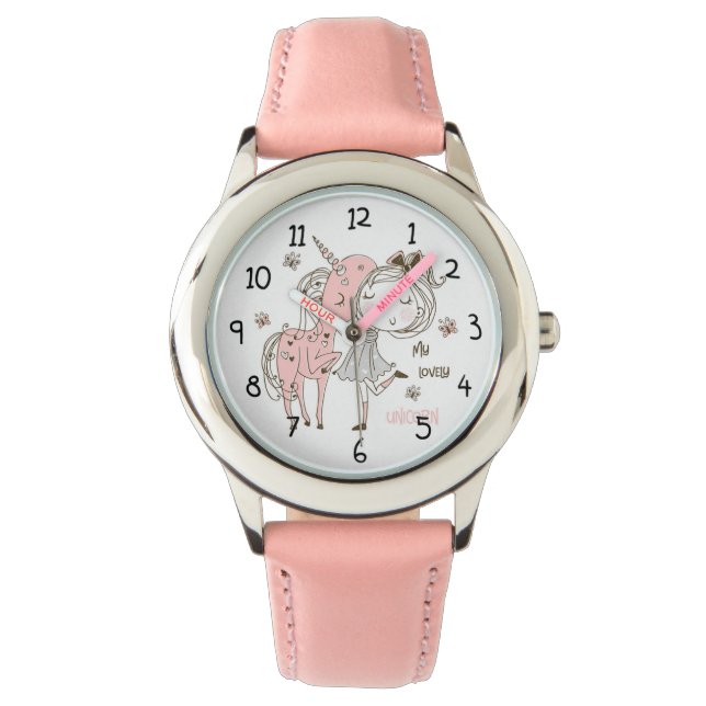Reloj De Pulsera Unicornio (Anverso)