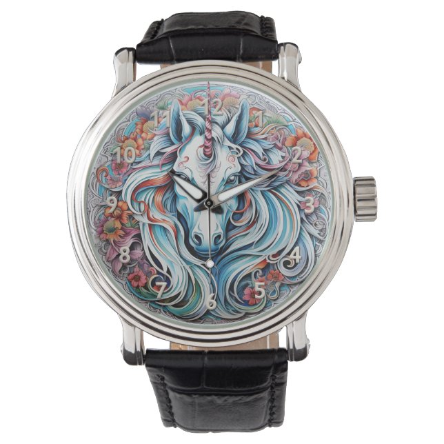 Reloj De Pulsera Unicornio (Anverso)