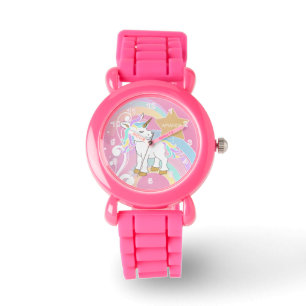 Reloj De Pulsera Unicornio arcoiris