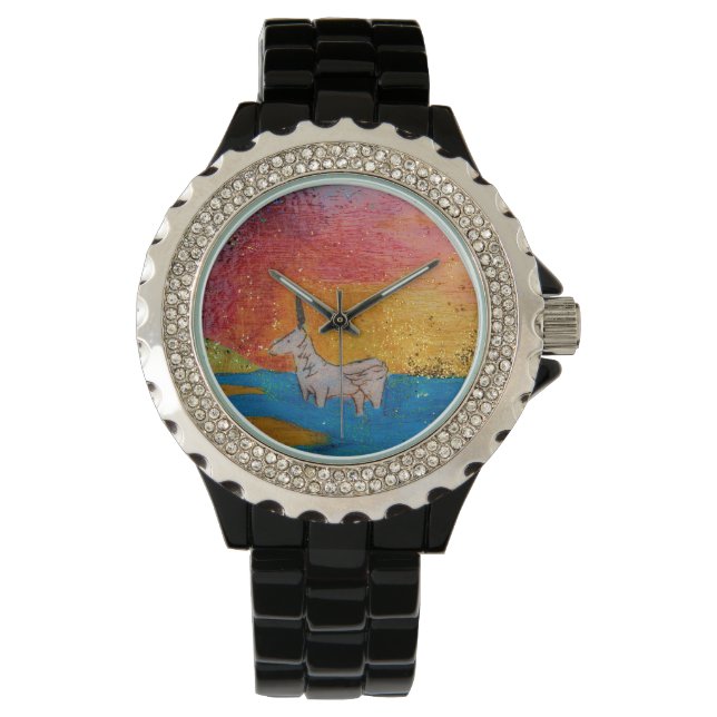 Reloj De Pulsera Unicornio en baja marea (Anverso)