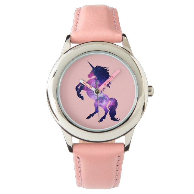 Reloj De Pulsera Unicornio espacial (Anverso)