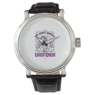 Reloj De Pulsera Unicornio Mi animal espiritual es un unicornio Tip