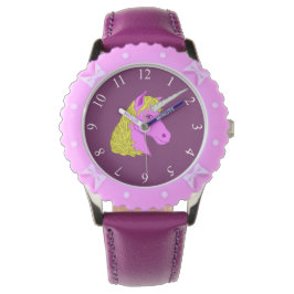 Reloj De Pulsera Unicornio rosa