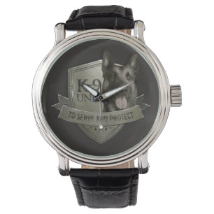 Reloj De Pulsera Unidad K9 - Malinois - pastor belga