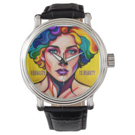 Reloj De Pulsera Unidad Radiante: La igualdad es belleza