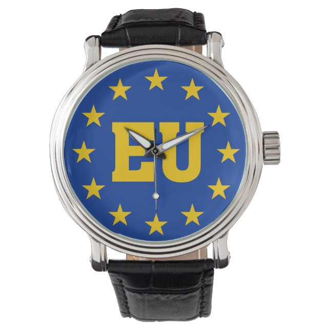 Reloj De Pulsera Unión Europea (Anverso)