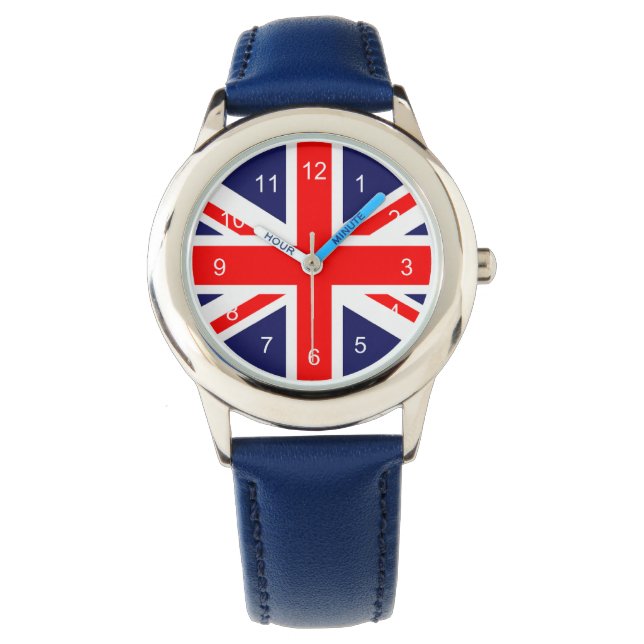 Reloj De Pulsera Unión Jack (Anverso)