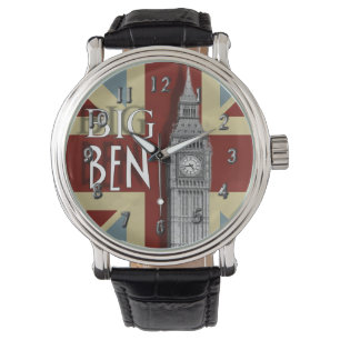 Reloj De Pulsera Union Jack London Big Ben
