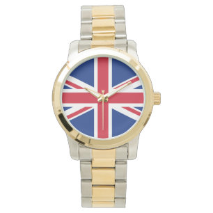 Reloj De Pulsera Unión Jack Reino Unido Bandera Británica
