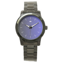 Unisex Acero inoxidable Black Watch