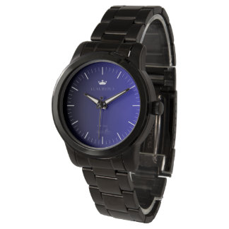 Reloj De Pulsera Unisex Acero inoxidable Black Watch