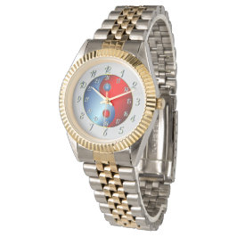 Reloj De Pulsera Unisex azul cian Yen Yang Watch