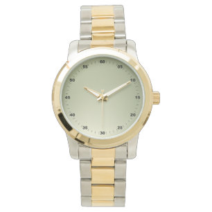 Reloj De Pulsera Unisex sobredimenze Numbers Gold