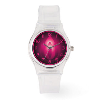 Reloj De Pulsera Universalismo rosa unitario cálido