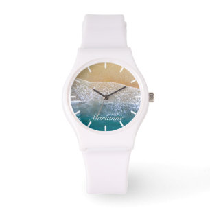 Reloj De Pulsera Uno con la playa