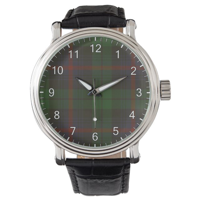 Reloj De Pulsera Urquhart Clan Tartan (Anverso)