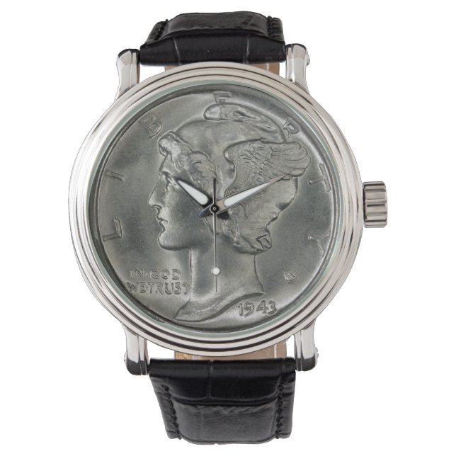 Reloj De Pulsera US Mercury Dime (Lady Liberty) Watch (Anverso)