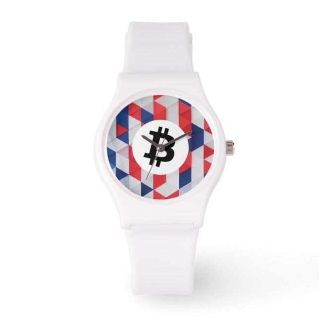 Reloj De Pulsera USA Bitcoin (Anverso)