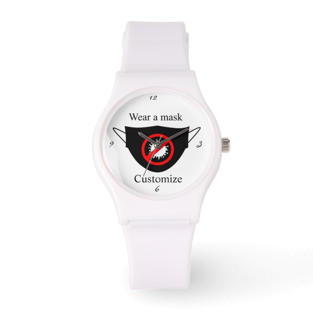 Reloj De Pulsera Usar una máscara Thunder_Cove (Anverso)