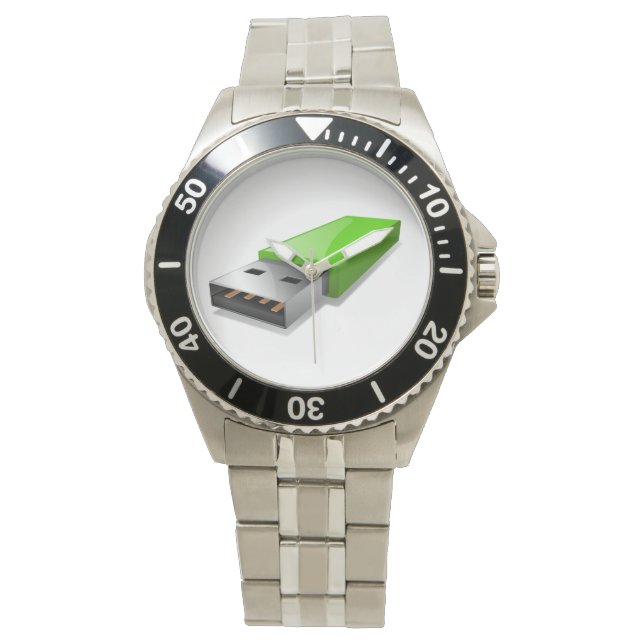 Reloj De Pulsera USb Flash Drive Watch (Anverso)