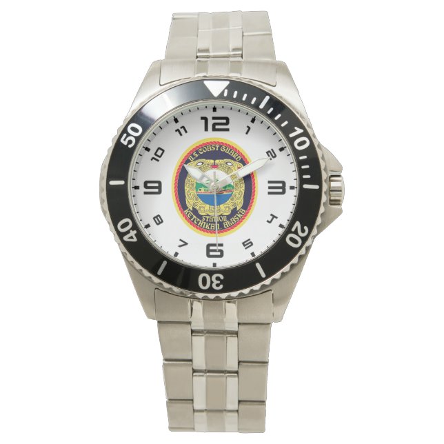 Reloj De Pulsera USCG Station Ketchikan, Alaska (Anverso)