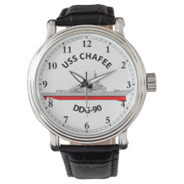 RELOJ DE PULSERA USS CHAFEE - DDG-90 - ARLEIGH BURKE WATCH
