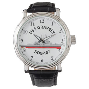 RELOJ DE PULSERA USS GRAVELY - DDG-107 - ARLEIGH BURKE WATCH