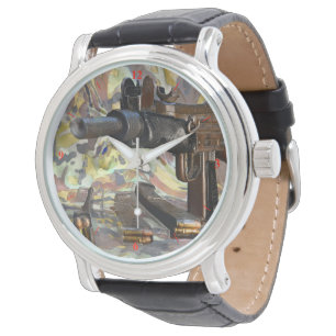 Reloj De Pulsera Uzi, lógica retorcida