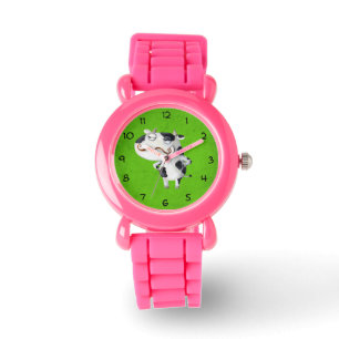 Reloj De Pulsera Vaca con los bigotes