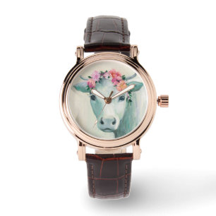 Reloj De Pulsera Vaca ferviente