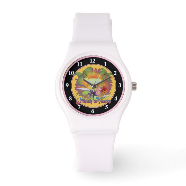 Reloj De Pulsera Vacaciones (Anverso)