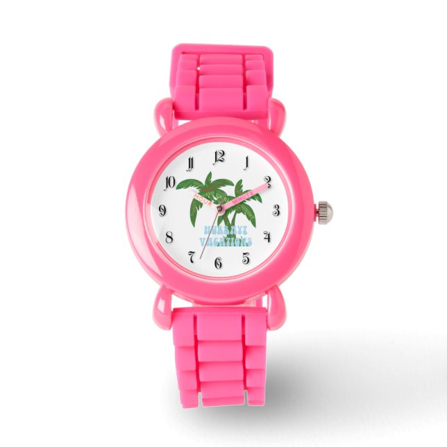 Reloj De Pulsera Vacaciones Hurra (Anverso)