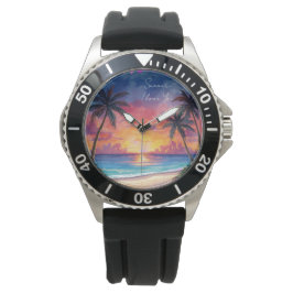 Reloj De Pulsera Vacaciones, Verano Te Amo, Fiesta