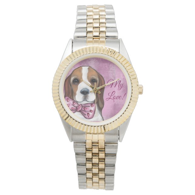 RELOJ DE PULSERA VALENTINE BEAGLE (Anverso)
