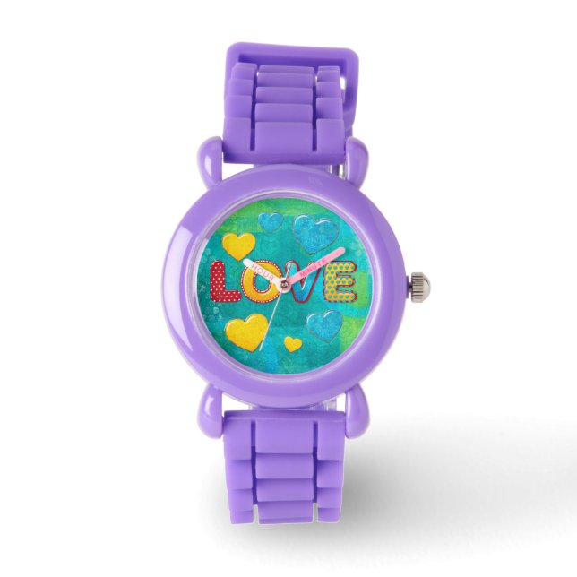 Reloj De Pulsera Valentine Fun 3D Mix and Match (Anverso)