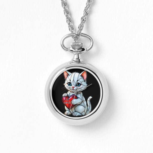 Reloj De Pulsera Valentine Kitty (Anverso)