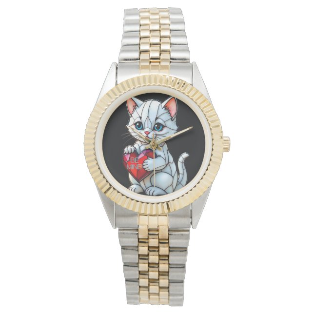 Reloj De Pulsera Valentine Kitty (Anverso)
