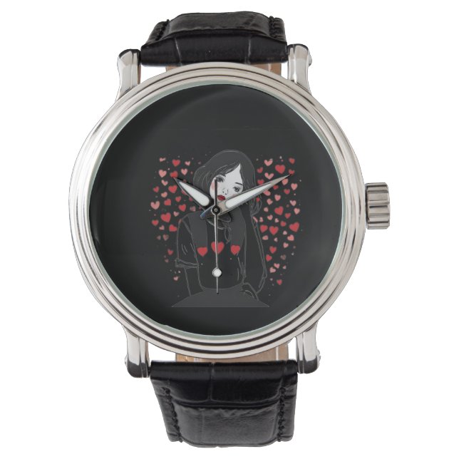 Reloj De Pulsera valentines day (Anverso)