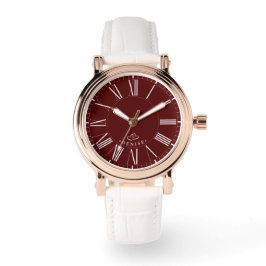 Reloj De Pulsera Valentine's Day Red Romantic Minimal Modern Chic