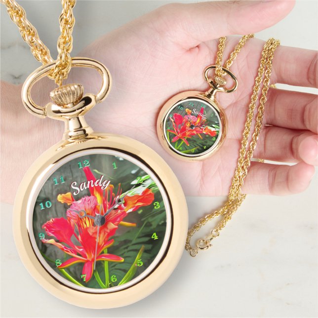 Reloj De Pulsera Vallarta Flaming Beauty 1583 Necklace Watch (Subido por el creador)