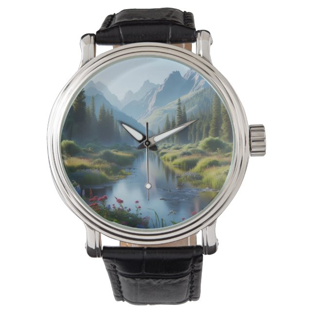 Reloj De Pulsera Valle del Río Serene (Anverso)