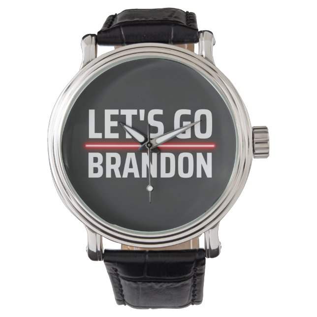 Reloj De Pulsera vamos a brandon (Anverso)